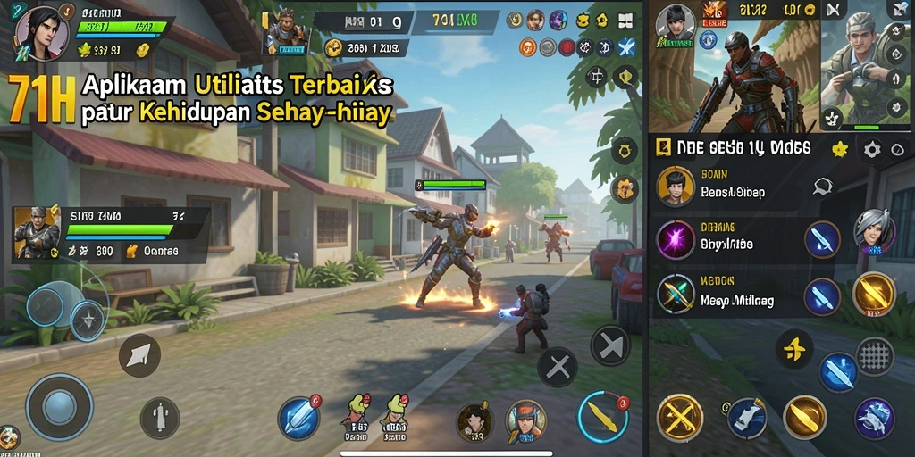 Screenshot utama 71H menampilkan antarmuka aplikasi dengan fitur pengingat yang jelas.