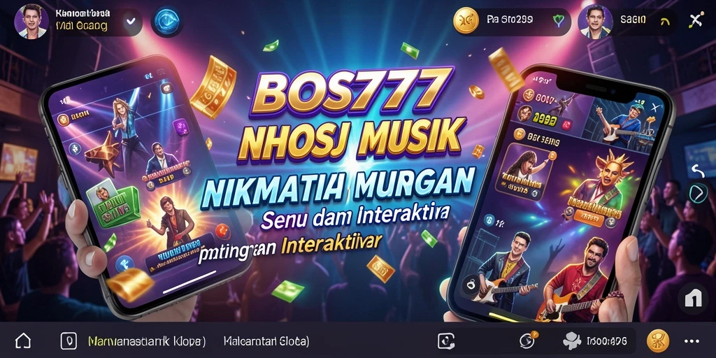 Gameplay interaktif yang menggugah semangat musik.
