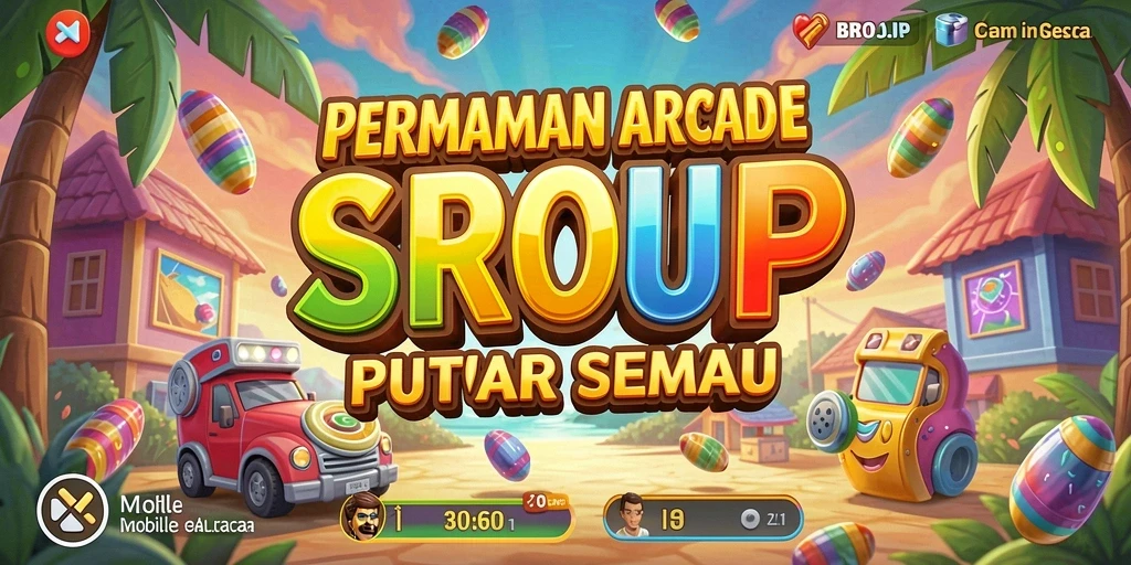 Tangkapan layar gameplay BROJP yang mendebarkan dan penuh aksi.