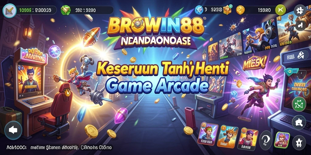 Tampilan gameplay BROWIN88 yang penuh warna dan menarik.
