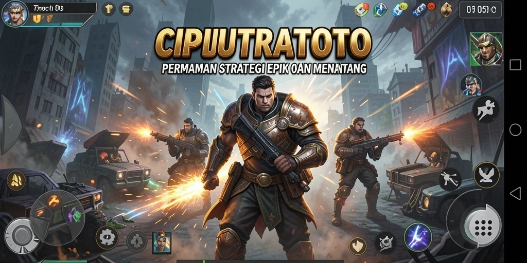 Tampilan gameplay menantang dan strategi yang mendebarkan di CIPUTRATOTO.