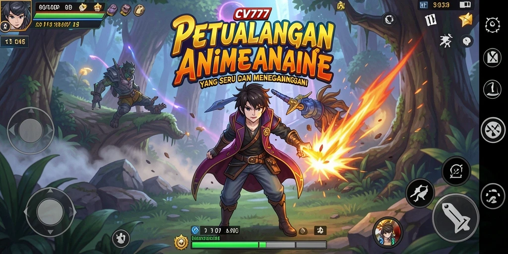 Gameplay CV777 menunjukkan aksi seru dan karakter Anime yang menarik.