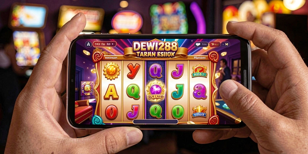 Tampilan gameplay Slot yang seru dan menarik di DEWI288.