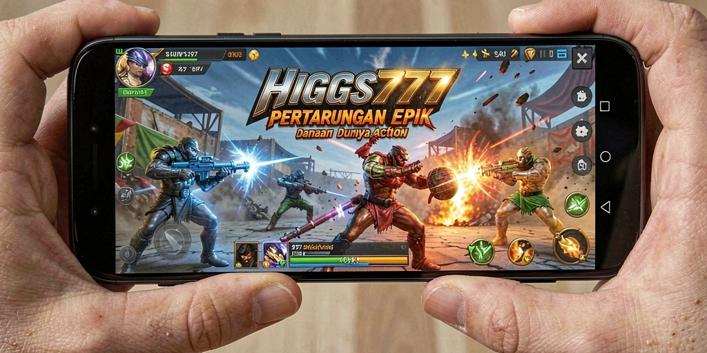 Gameplay seru dalam aksi HIGGS777 yang menegangkan.