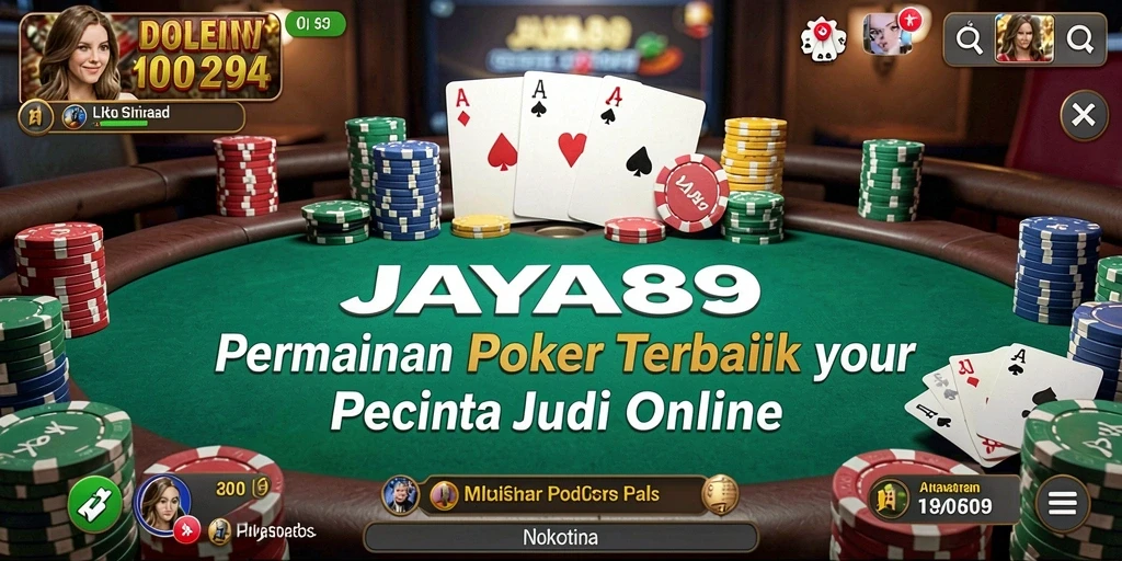 Gameplay seru dan interaktif dari JAYA89 dalam permainan Poker.