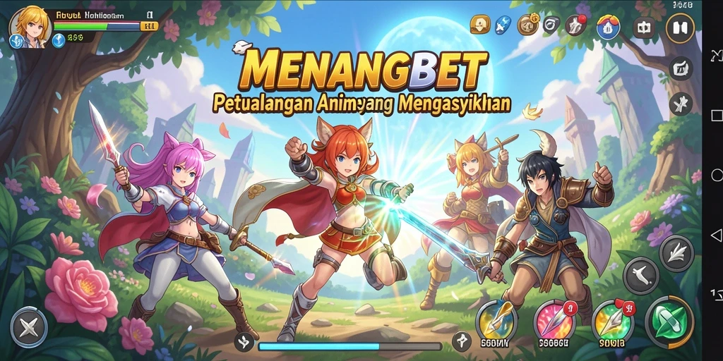 Gameplay seru di MENANGBET dengan karakter Anime menarik.