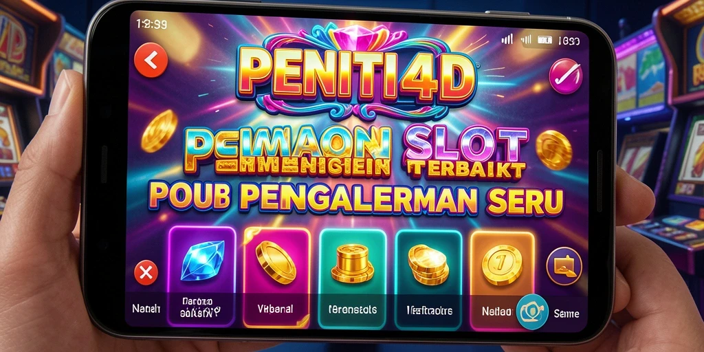 Tampilan mendebarkan dari gameplay Slot PENITI4D.
