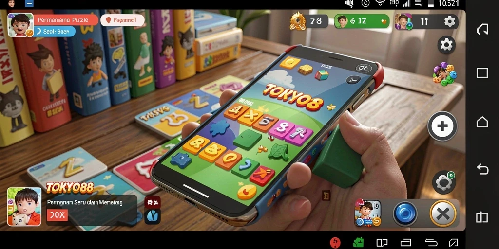 Tampilan gameplay TOKYO88 yang seru dan menantang.
